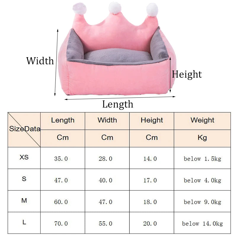 Winter Warm Puppy Dog Cat Sofa Bed