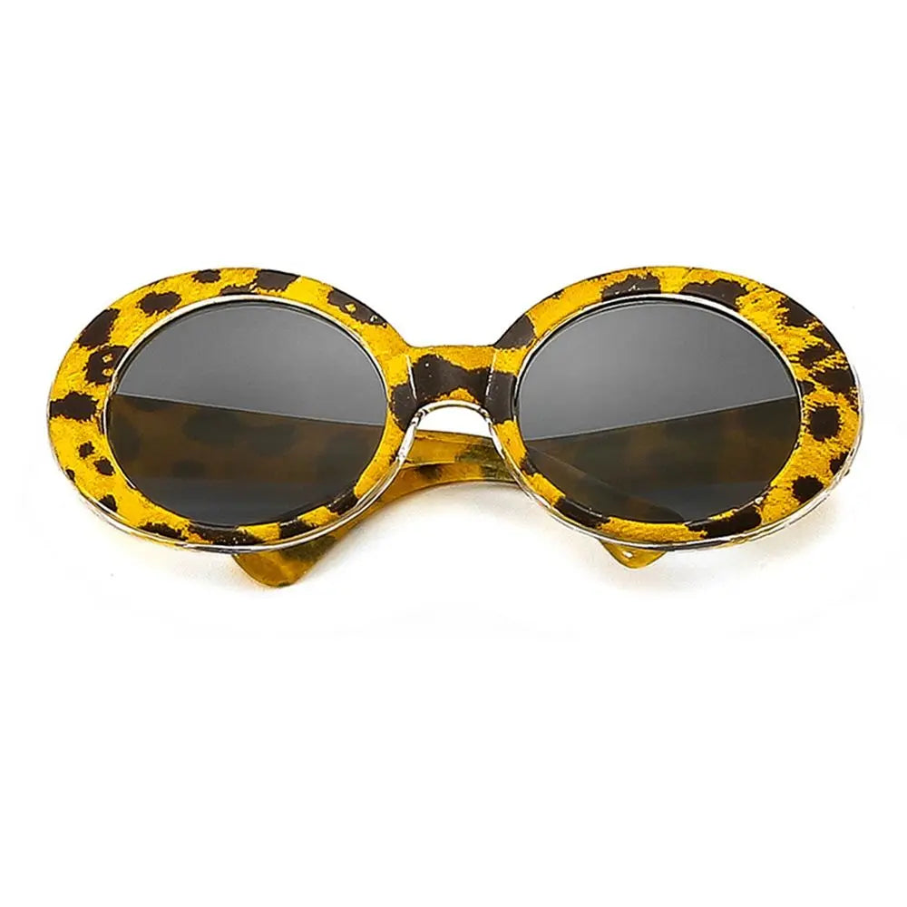 Cat Cool Fashion Round Glasses
