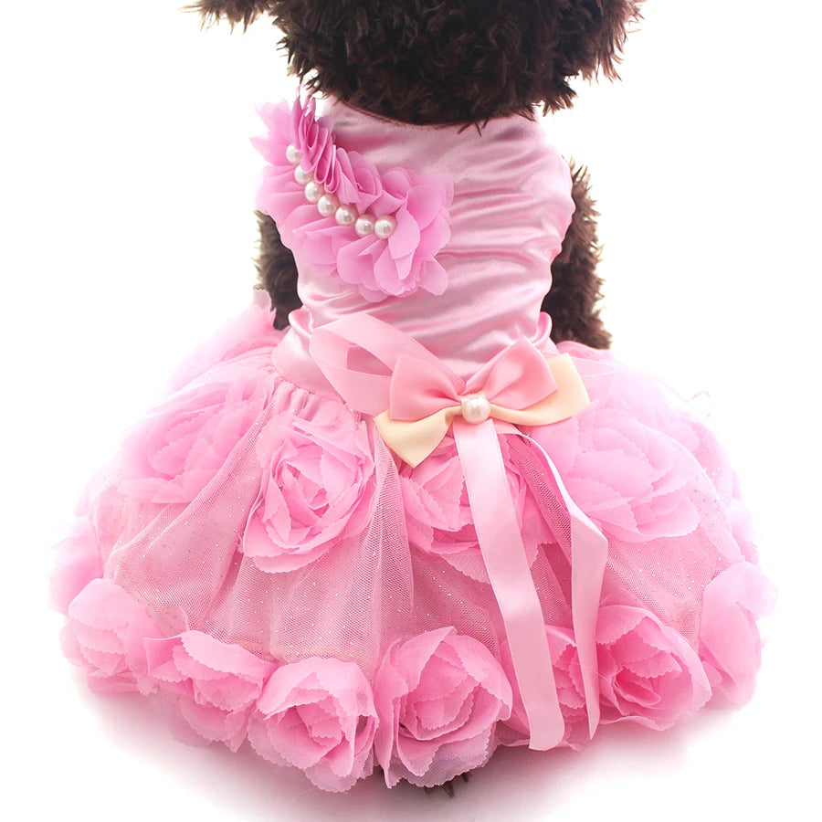 Dog Princess Wedding Dress