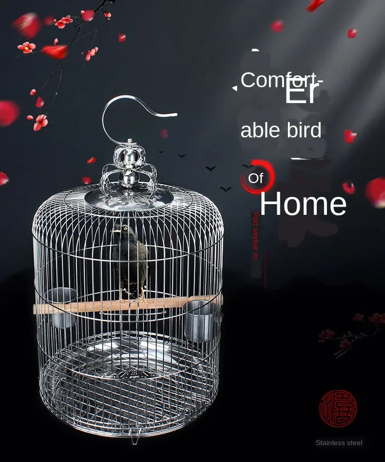 large round Steel Bird Cage