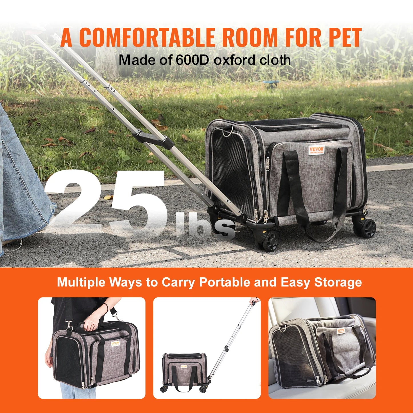 Pet Cat, dog Carrier
