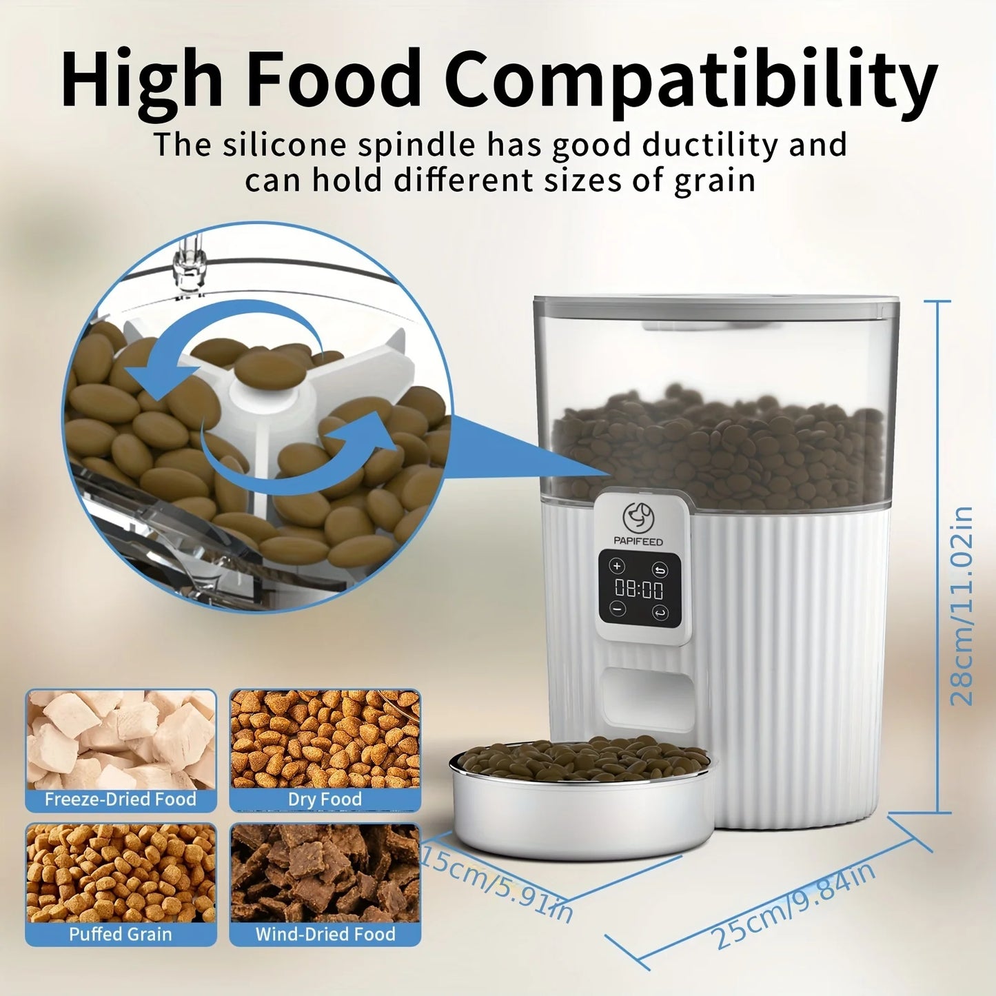 PAPIFEED cat, dog automatic feeder