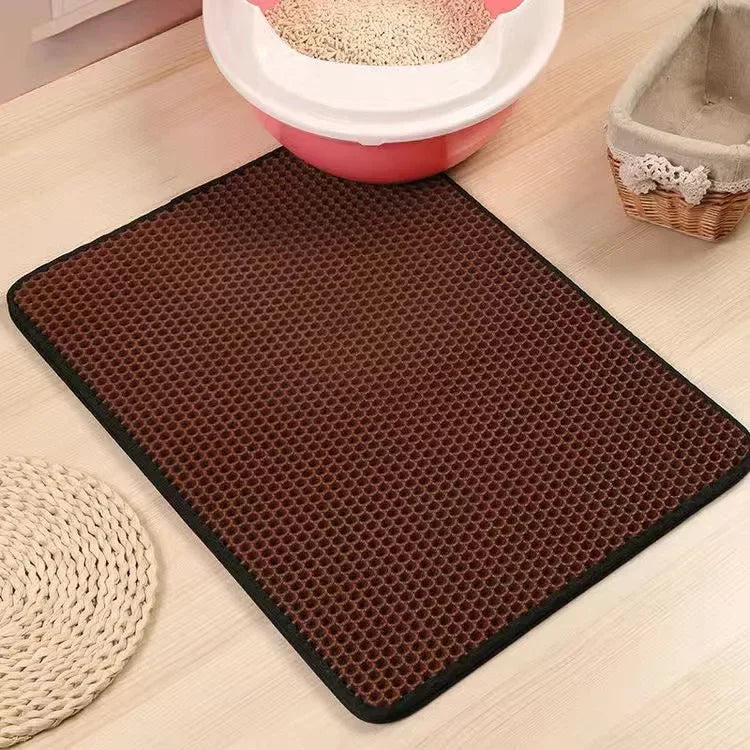 Double layer Cat Litter Mat