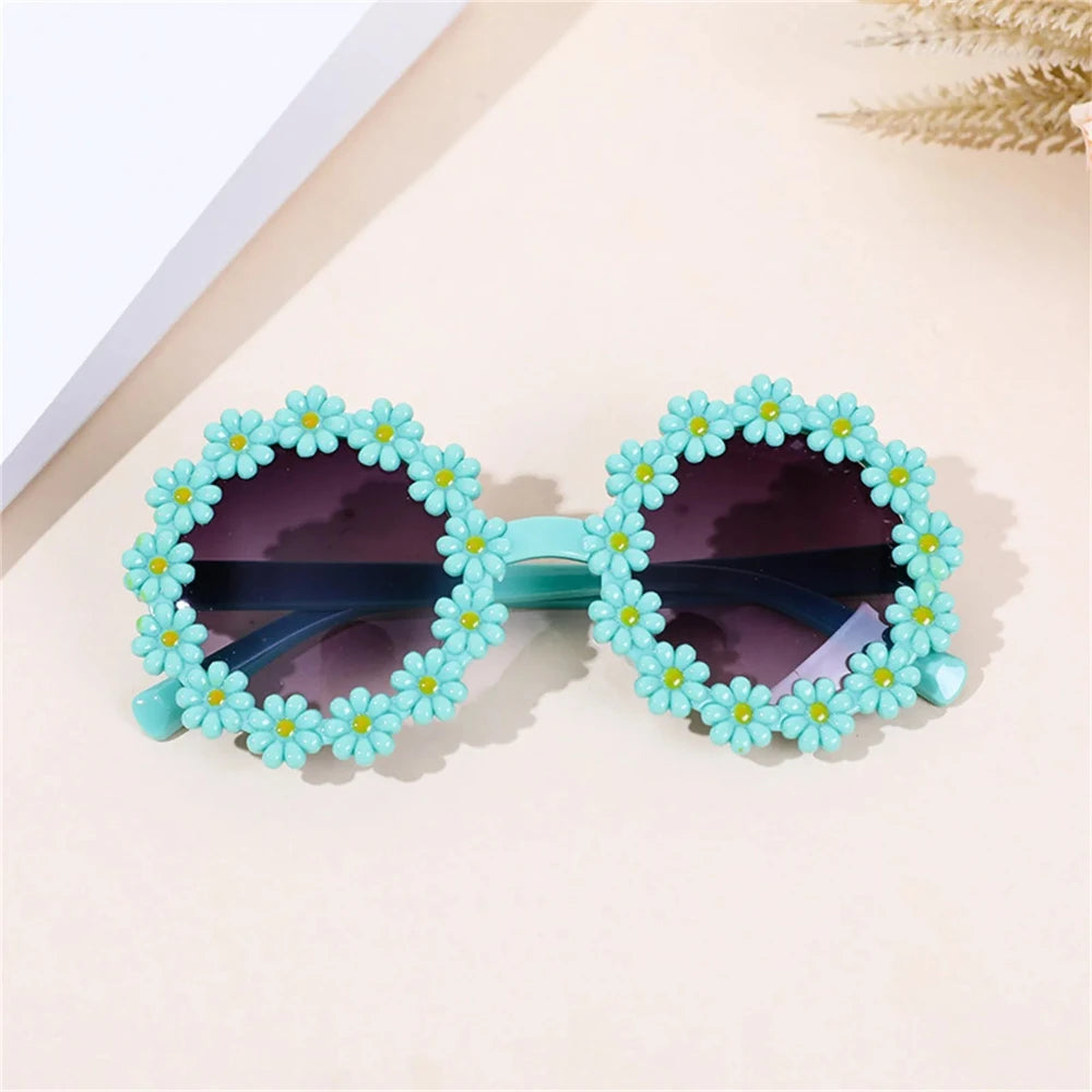 Pet Accessories Flower Sunglasses