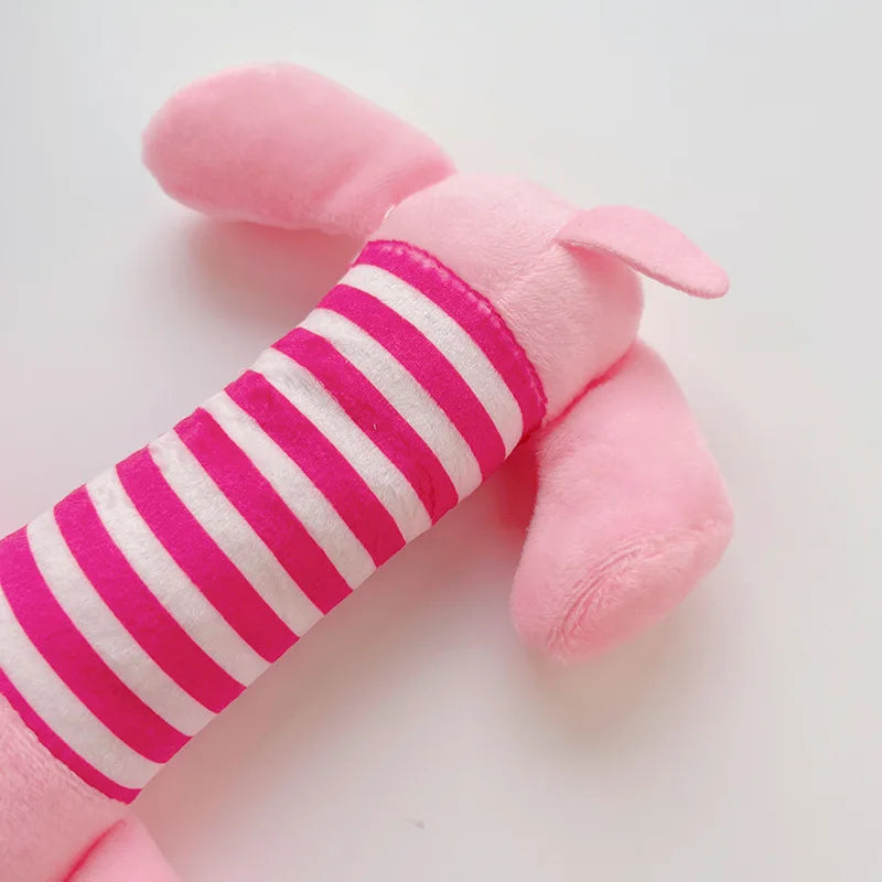 Dog Cat Fleece Toys Elephant Duck Pig Chicken