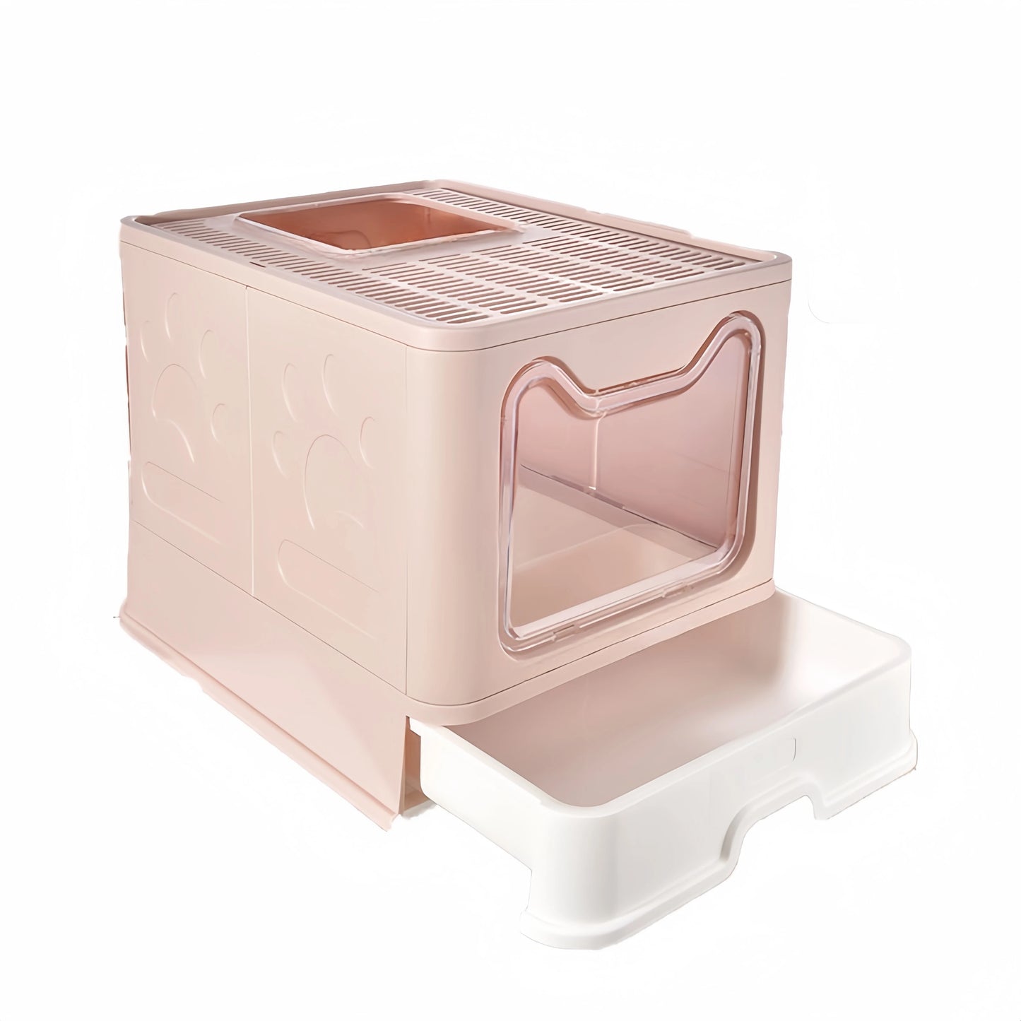 Foldable Litter Box: Drawer Scooper