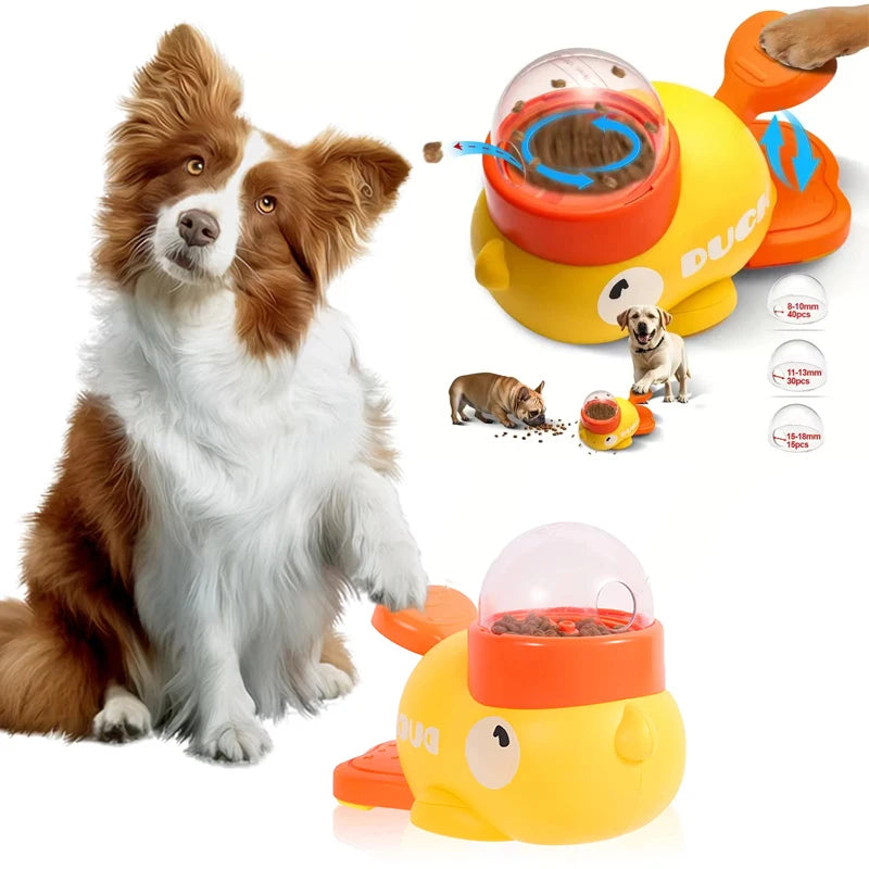 Dog food Feeder Cartoon Duck Design