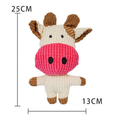 Cartoon Animal Plush Dog Toys