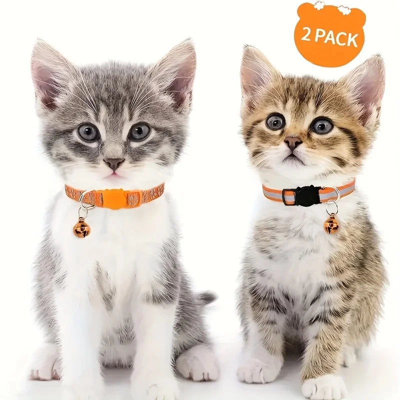 2pcs Reflective Pet Collars,