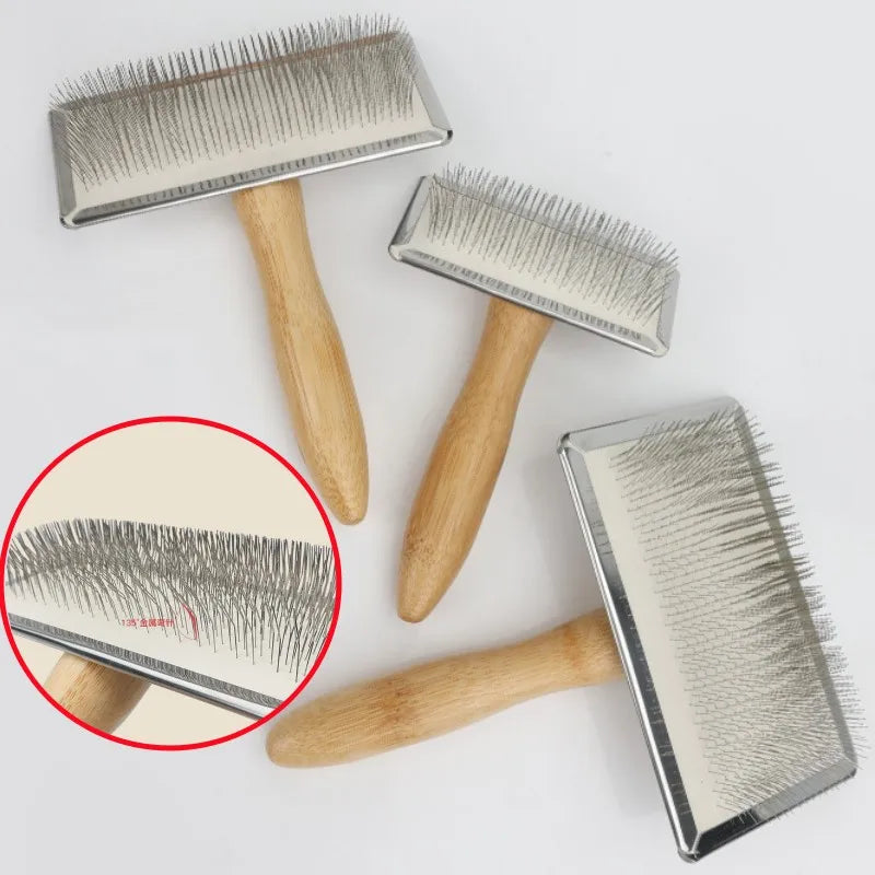 Dog/Cat Comb Solid Wood Brush