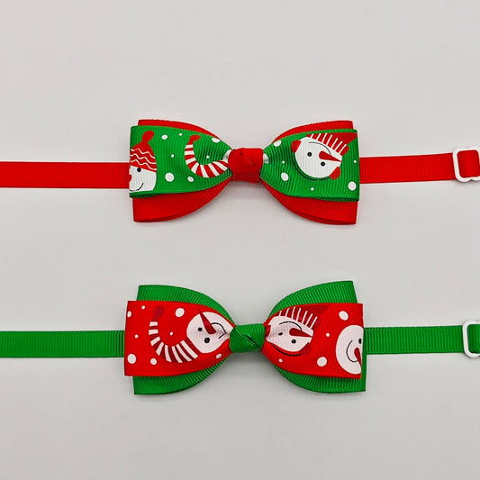 10pcs Pet Christmas Bow Tie