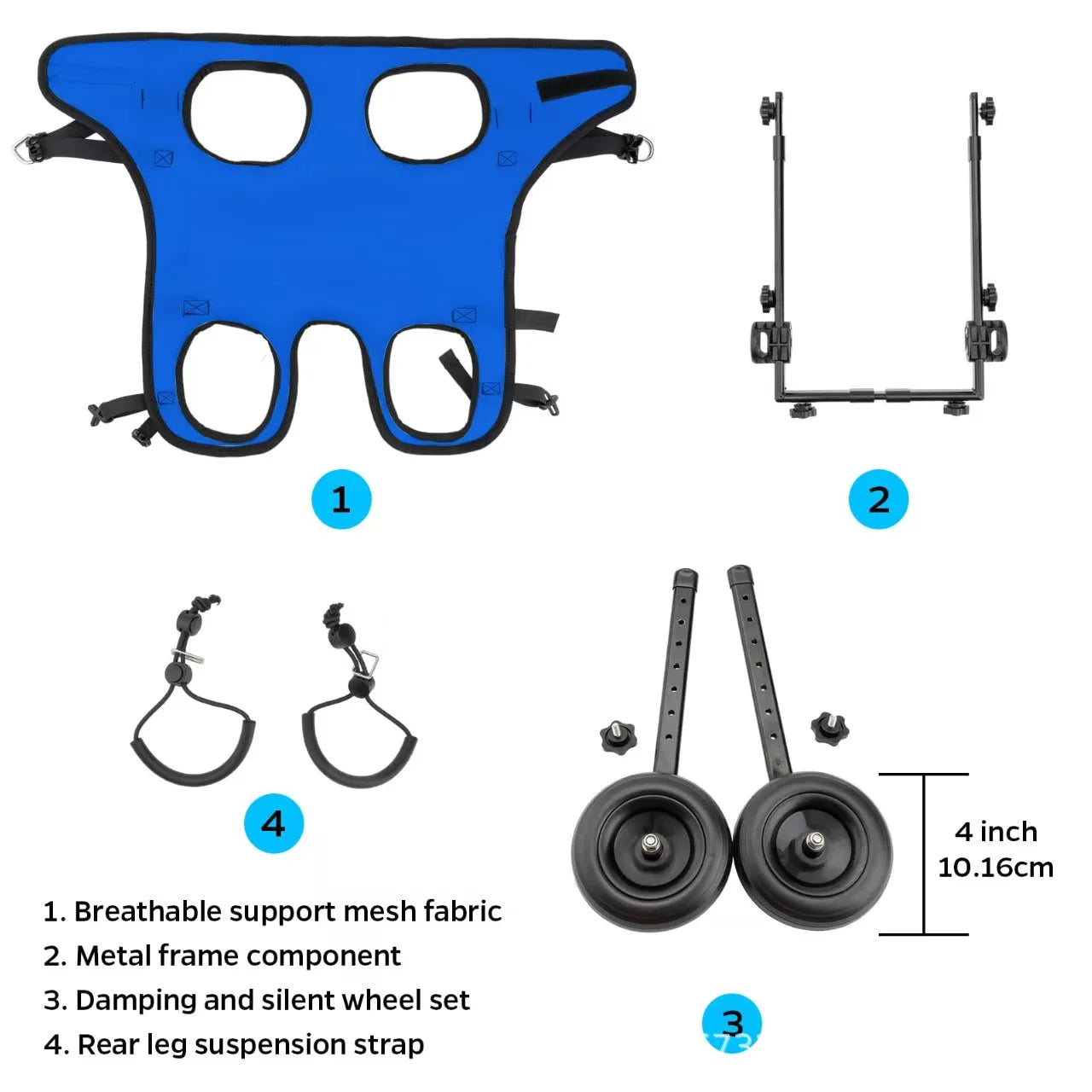 Pet Wheelchair Cart