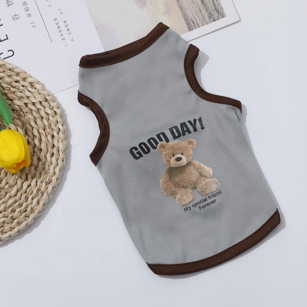 Cartoon Bear Dog Clothes