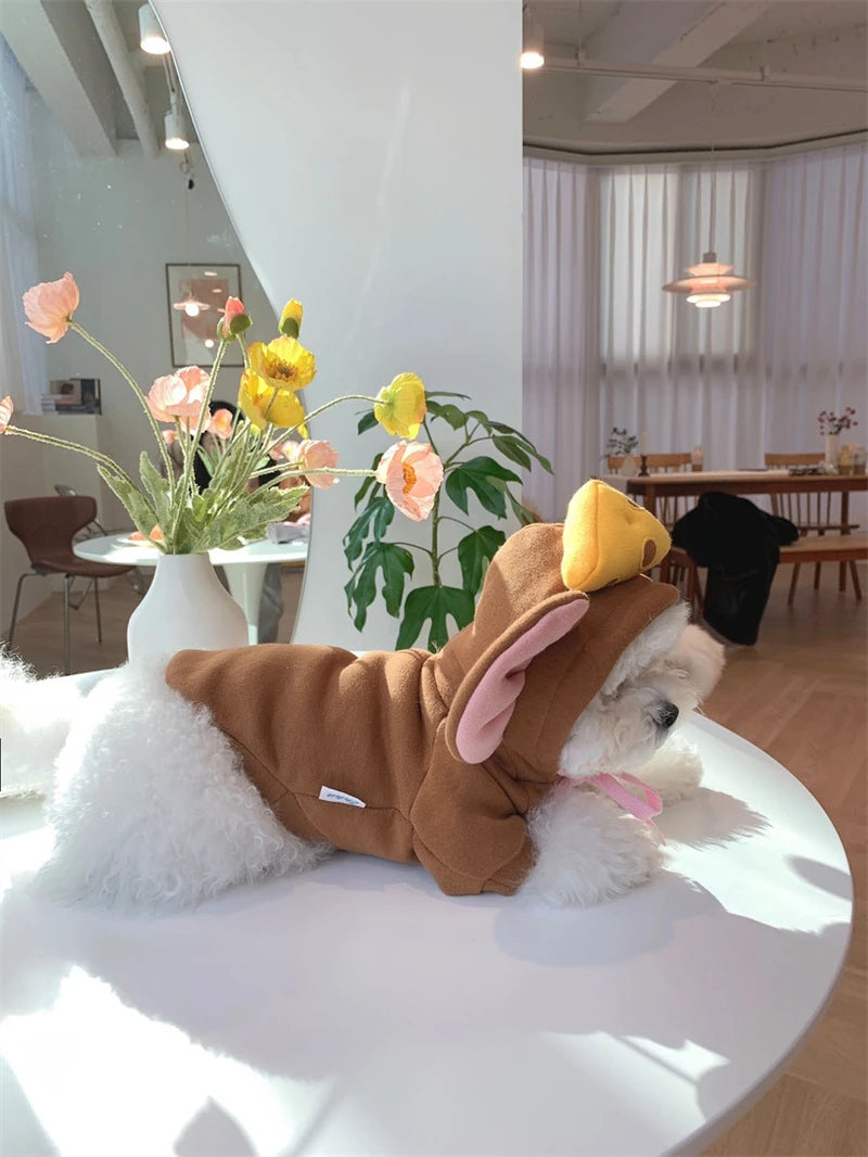 Autumn Winter Pet Cat Sweatshirt