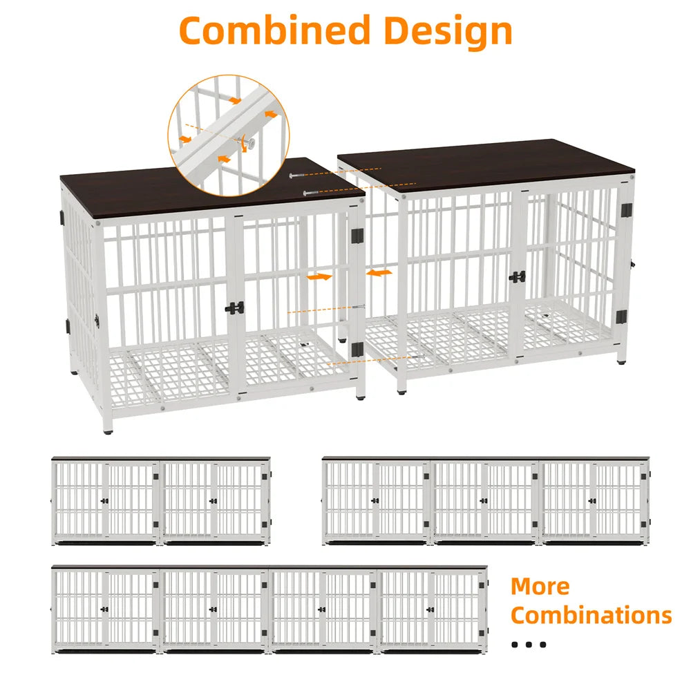 Large Wooden Dog Crate
