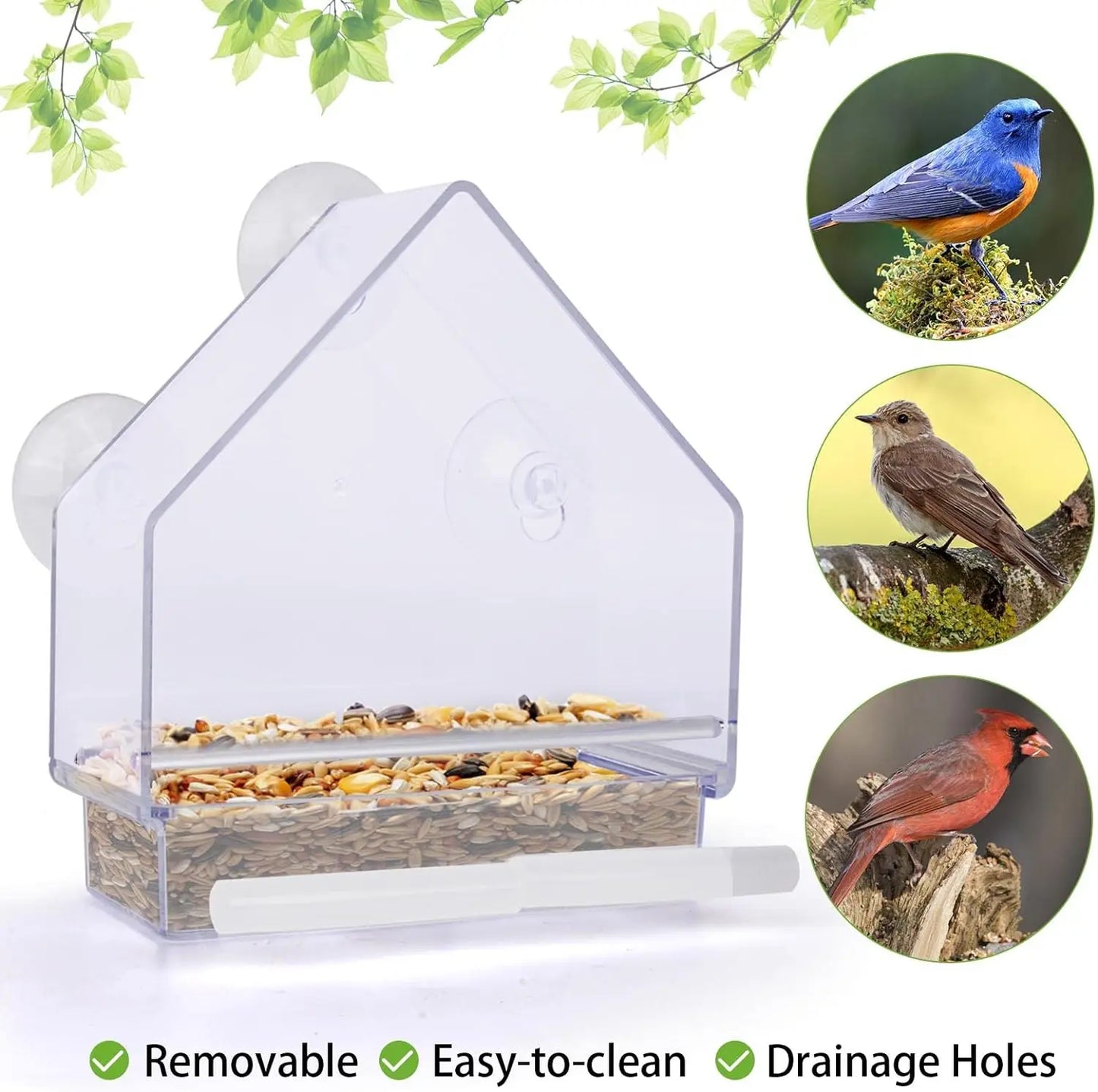 Bird Feeder Birds House for Outdoor