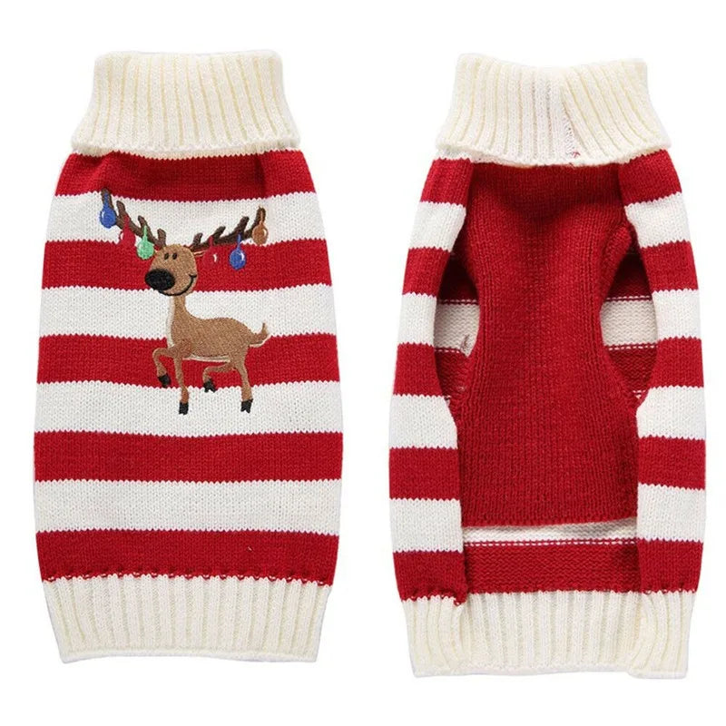 Dog Sweater Christmas Winter Warm