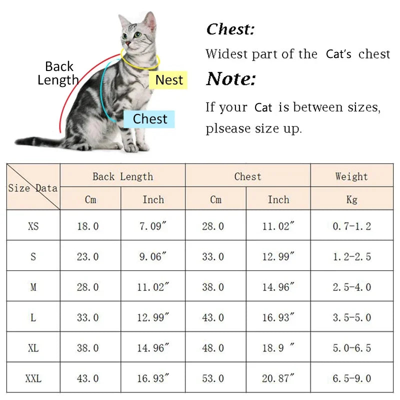 Sunscreen Clothes for Cats Summer