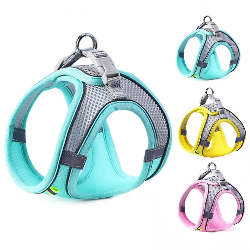 Cat Dog Harness Vest Chest Rope Set