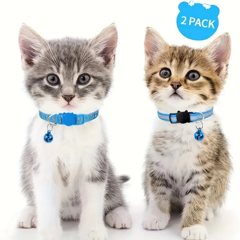 2pcs Reflective Pet Collars,