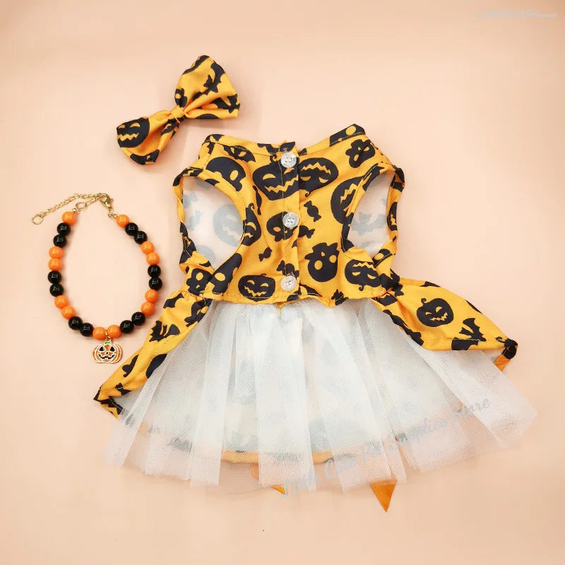Halloween Pet Dog Dress