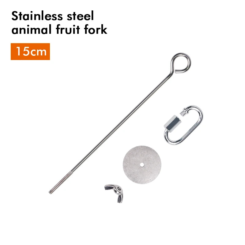 Parrot Stainless Steel Fruit Fork
