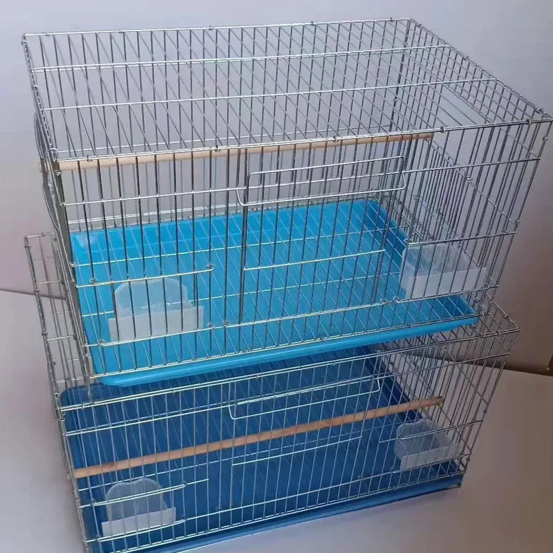 DIY 60x40x40cm stainless steel large bird cage