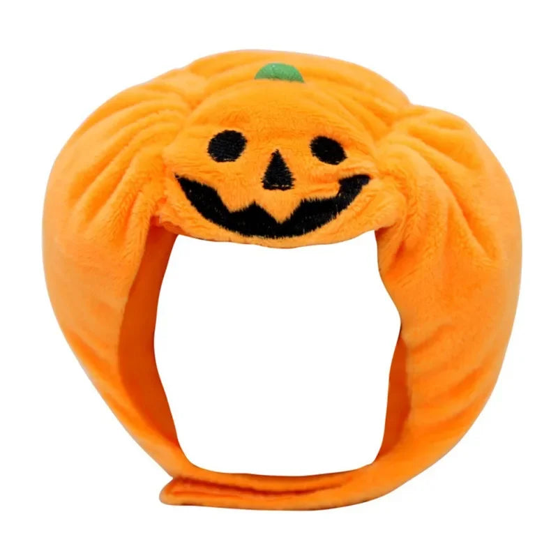 Cute Pet Pumpkin Hat