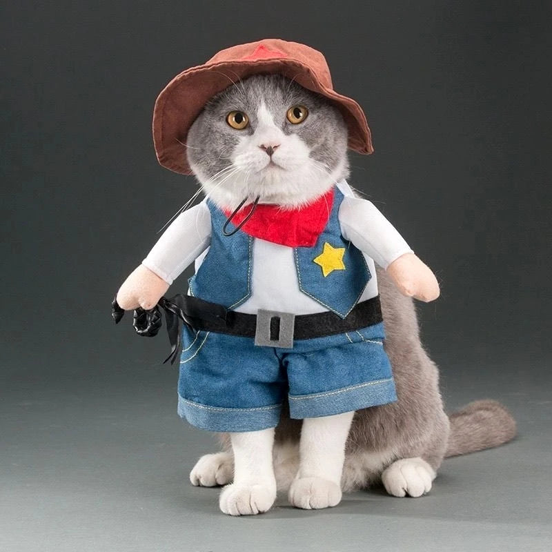 Dog Cat Cosplays Clothes Suit