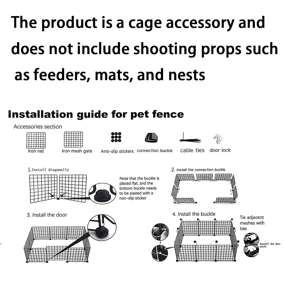 Dog cage Wire mesh fence