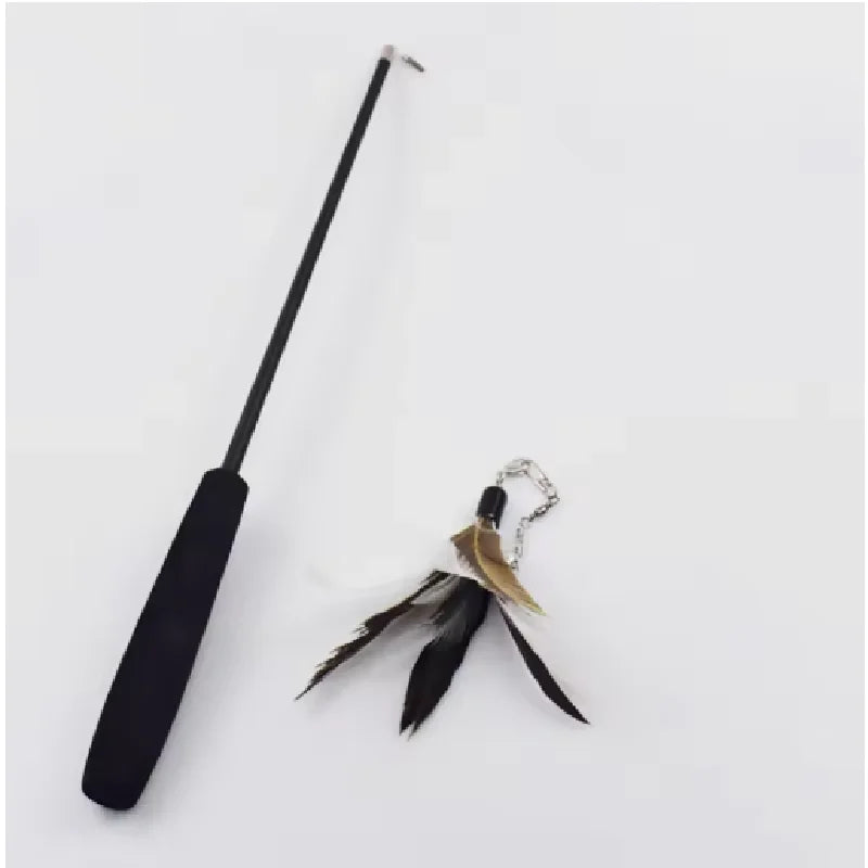 Cat Teaser Wands Three-section Telescopic Wand