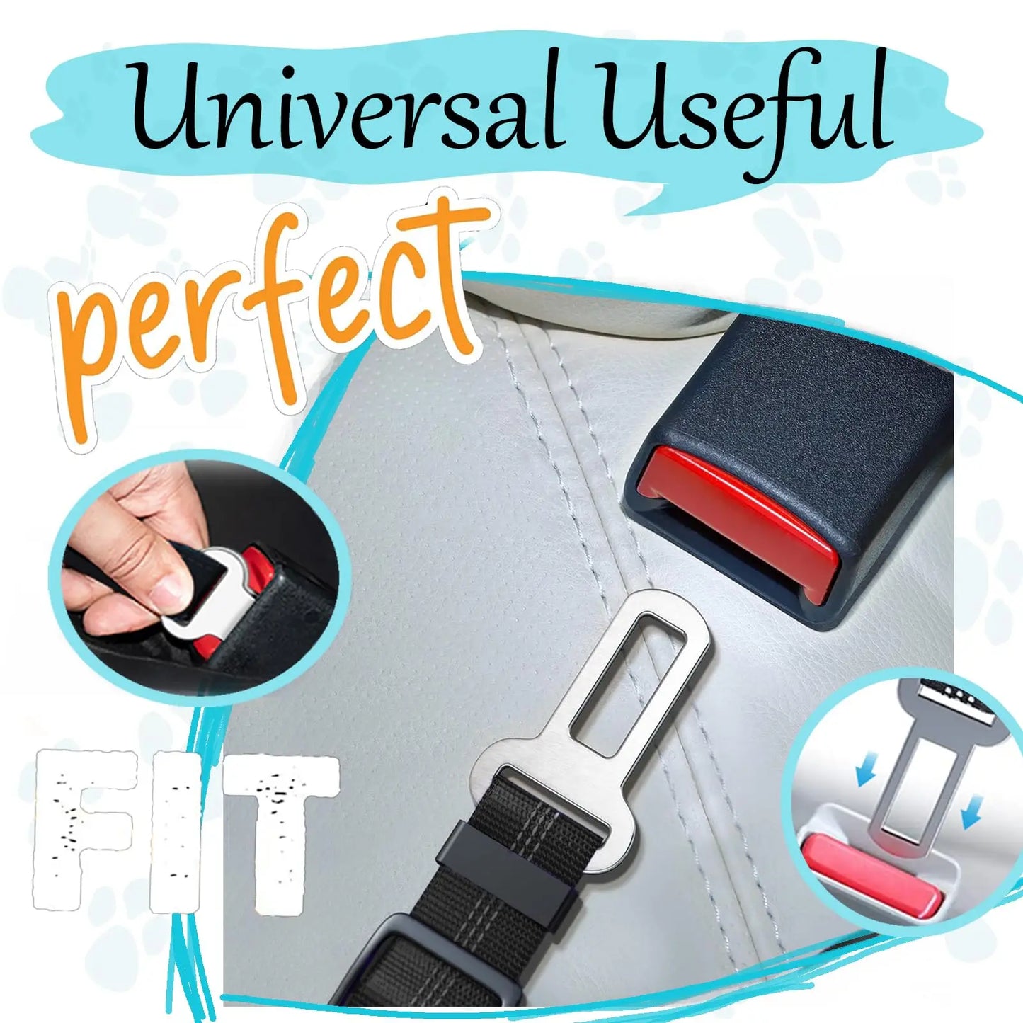 Adjustable And Heavy Duty Dog Car Seat Belt