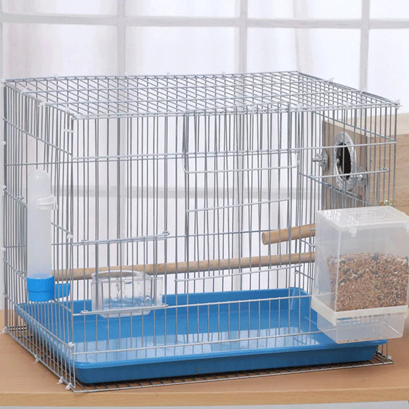 DIY 60x40x40cm stainless steel large bird cage