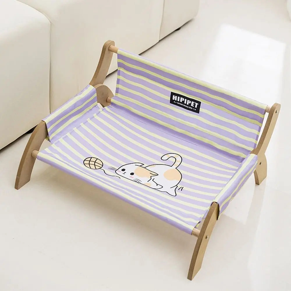Summer Pet Striped Lounge Chair