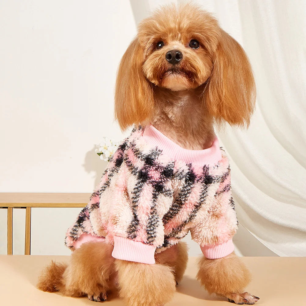 Totems Print Puppy Dog Sweater
