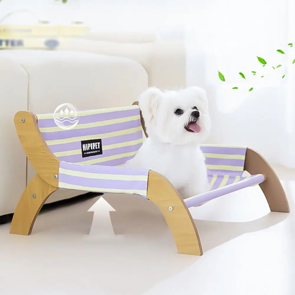 Summer Pet Striped Lounge Chair