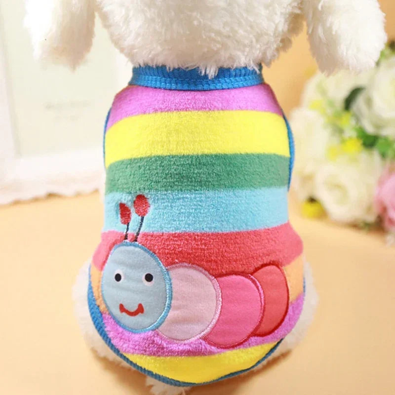 Fleece Dog Clothes Small Dog Vest Shirt