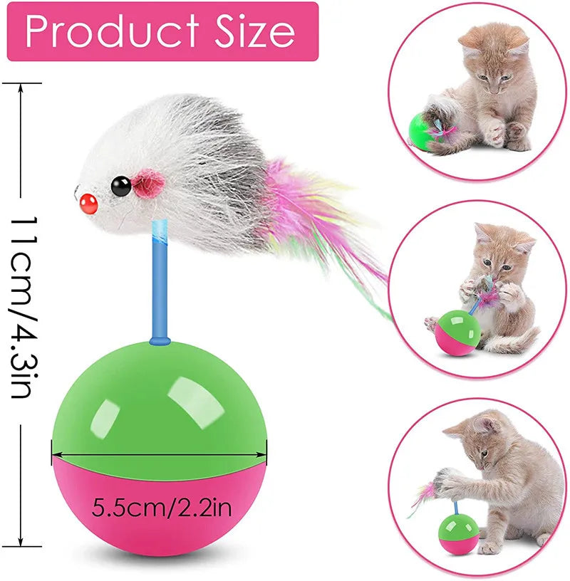 Mouse and tumbler toy