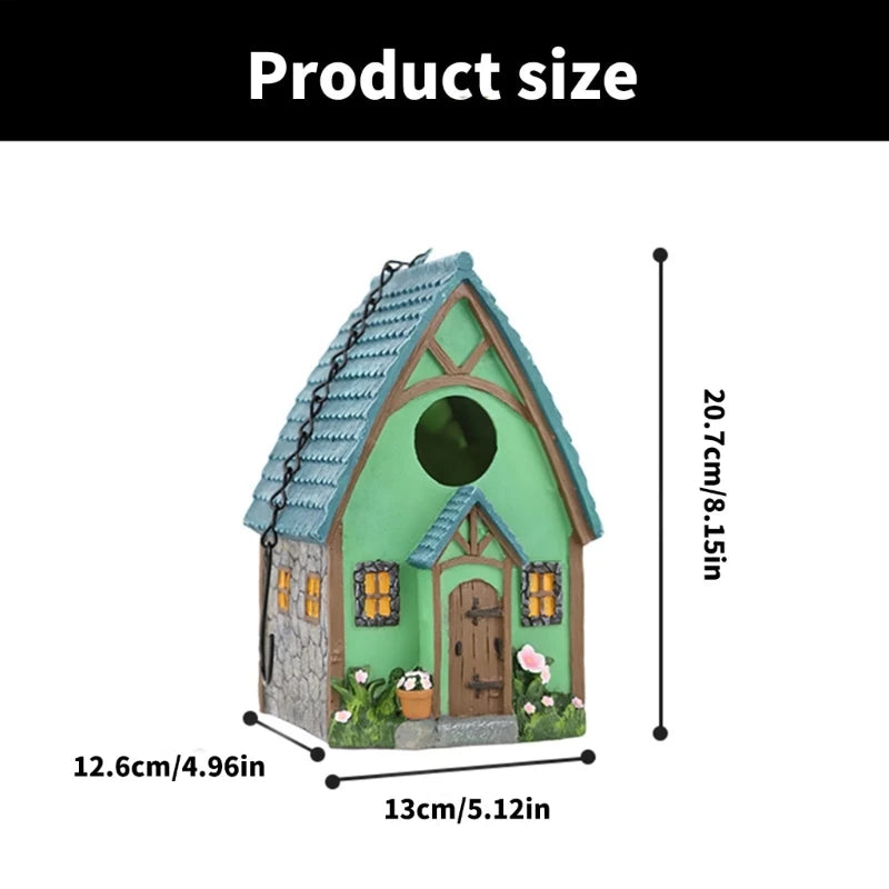 Protective Resin Bird Nesting Box