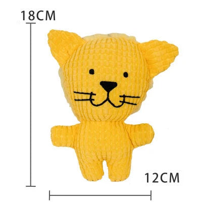 Cartoon Animal Plush Dog Toys