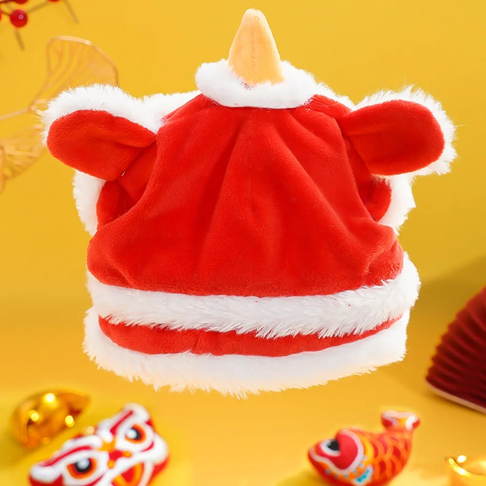 Pet New Year's Tiger or Halloween costume Hat