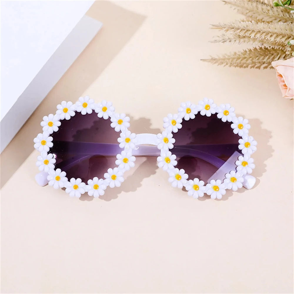 Pet Accessories Flower Sunglasses