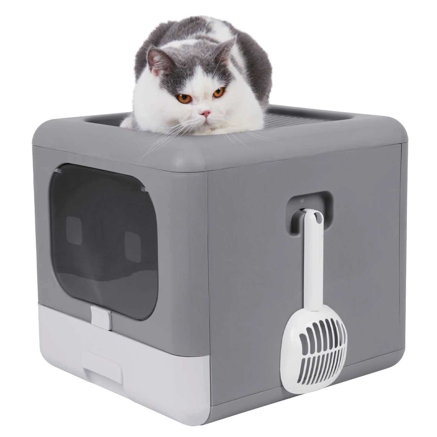 Cat Litter Box, tray, scoop