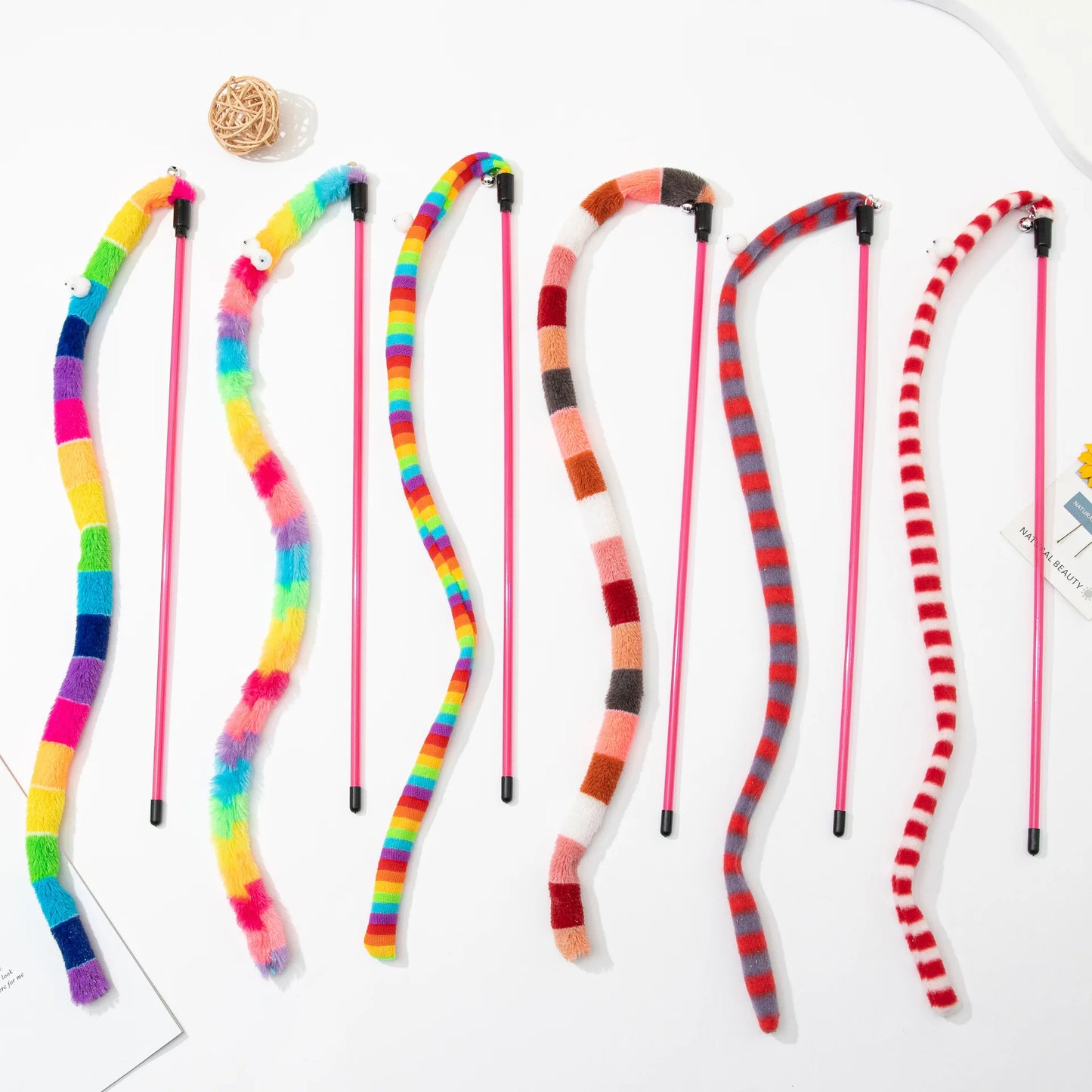 Caterpillar Cat Teaser Wand