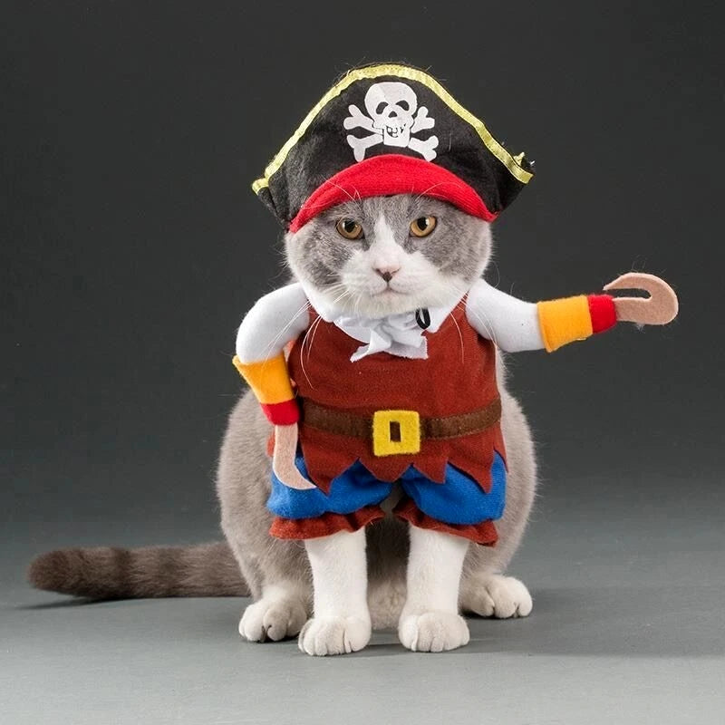 Dog Cat Cosplays Clothes Suit
