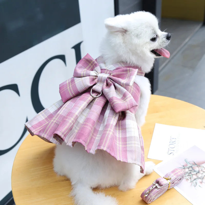 Bow Puppy Cat Dresses