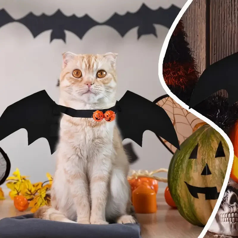 Halloween Pet Bat Wings Felt Costume