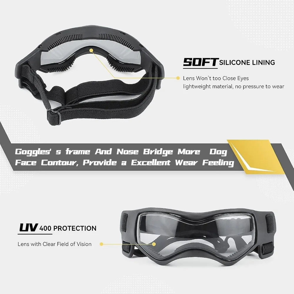 Pet Goggles Outdoor Travel UV Protection