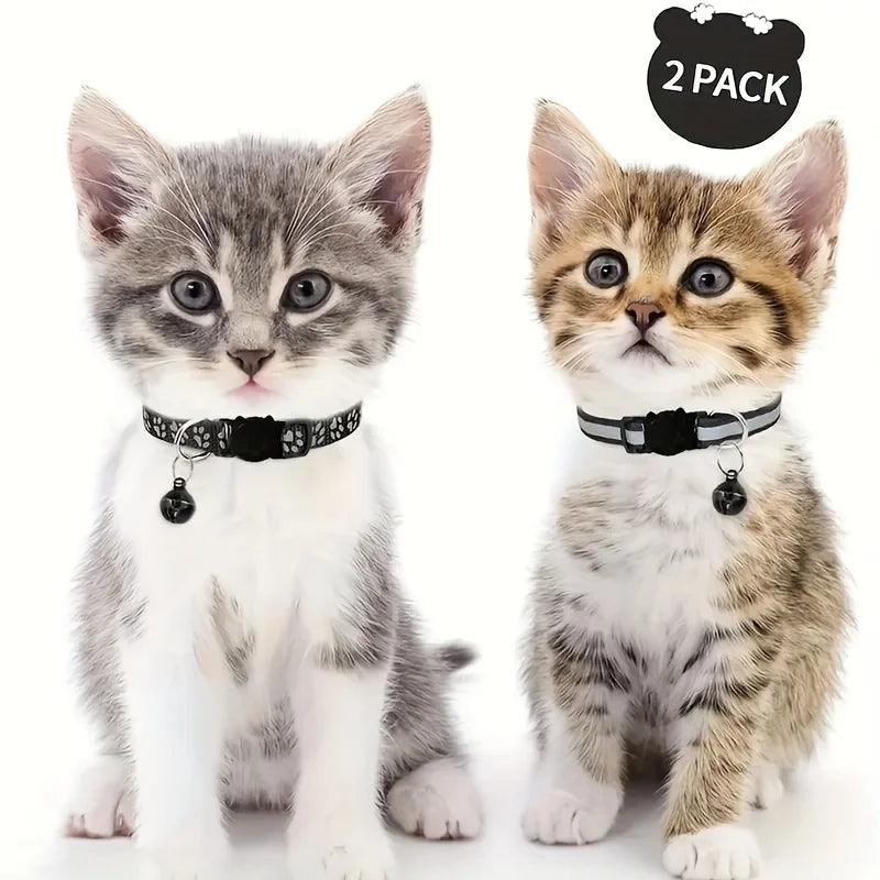 2pcs Reflective Pet Collars,