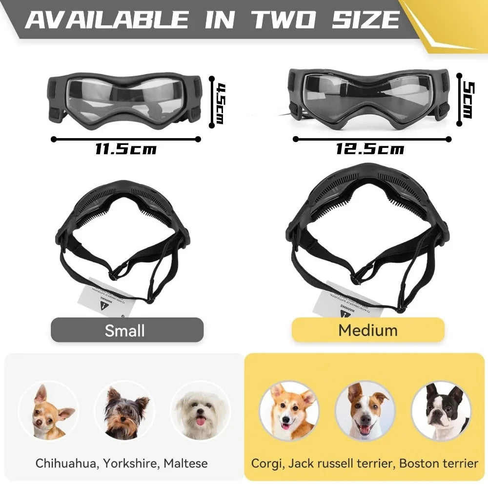 Pet Goggles Outdoor Travel UV Protection